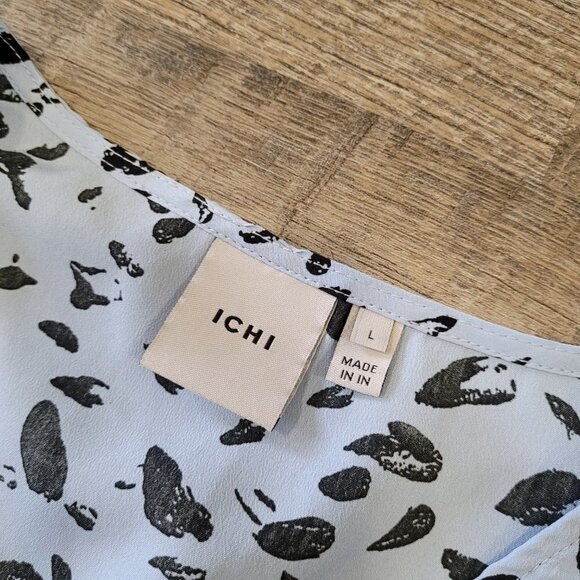 ICHI | Printed Dress | Sz. L - Picture 9 of 11